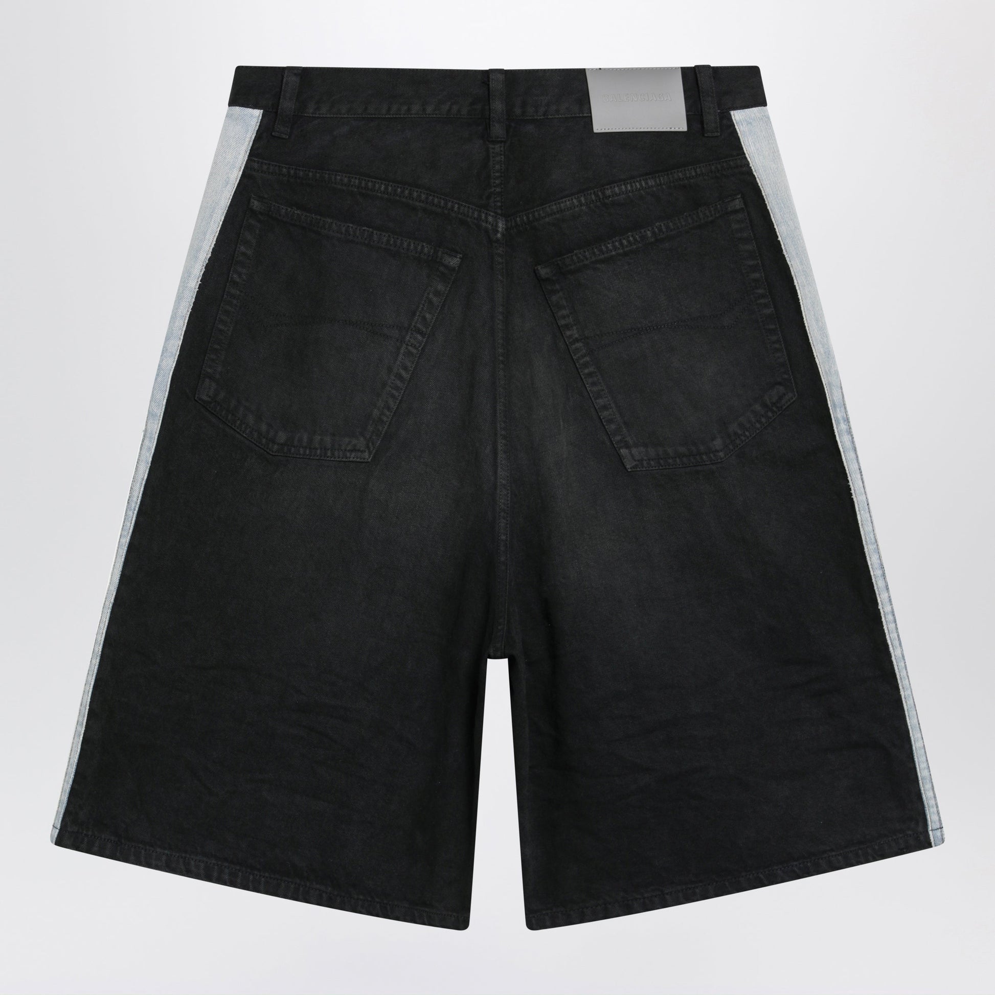 Balenciaga Loop Sport Icon Denim Shorts Men BALENCIAGA