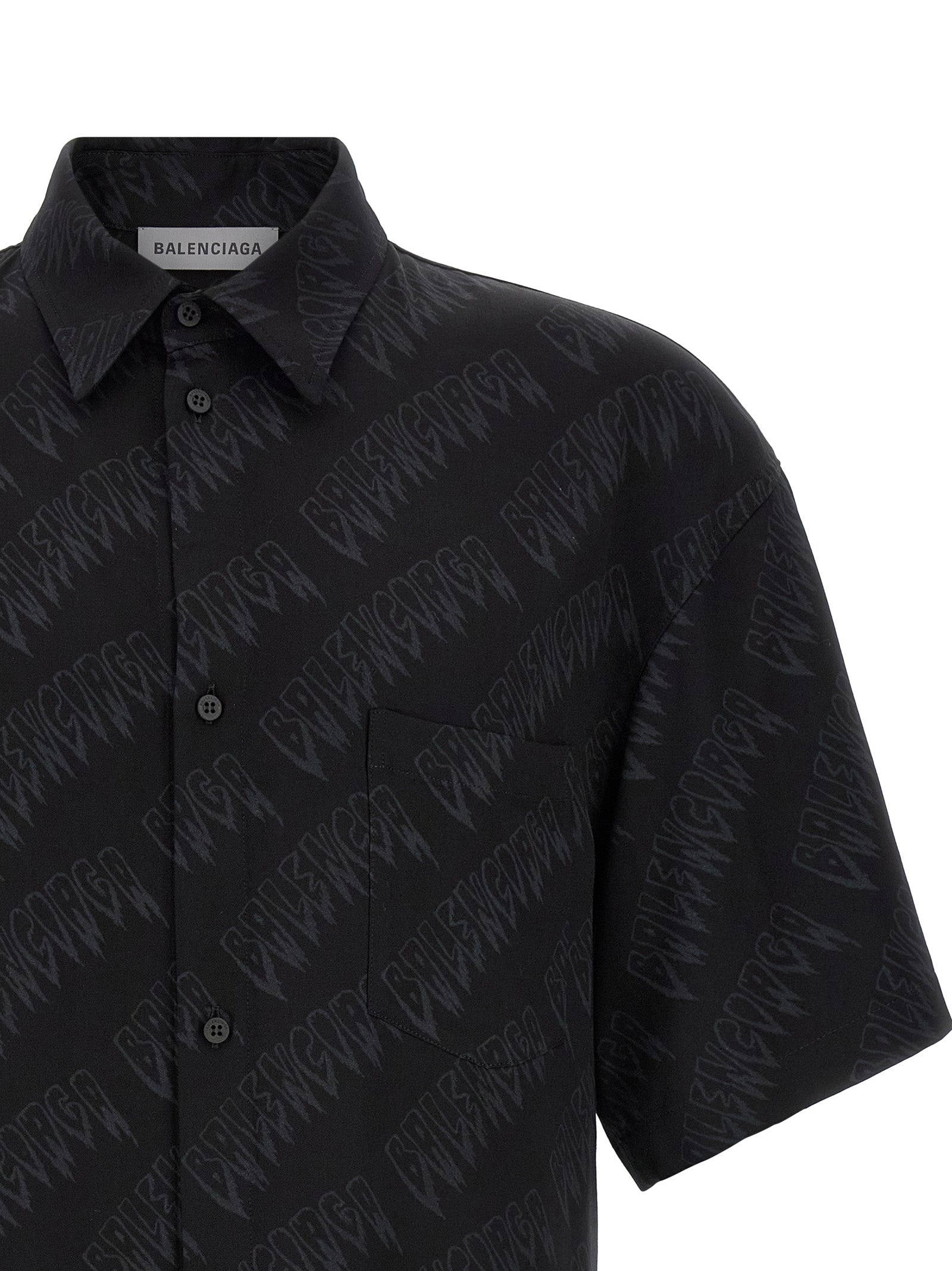 Balenciaga Men Logo Shirt BALENCIAGA