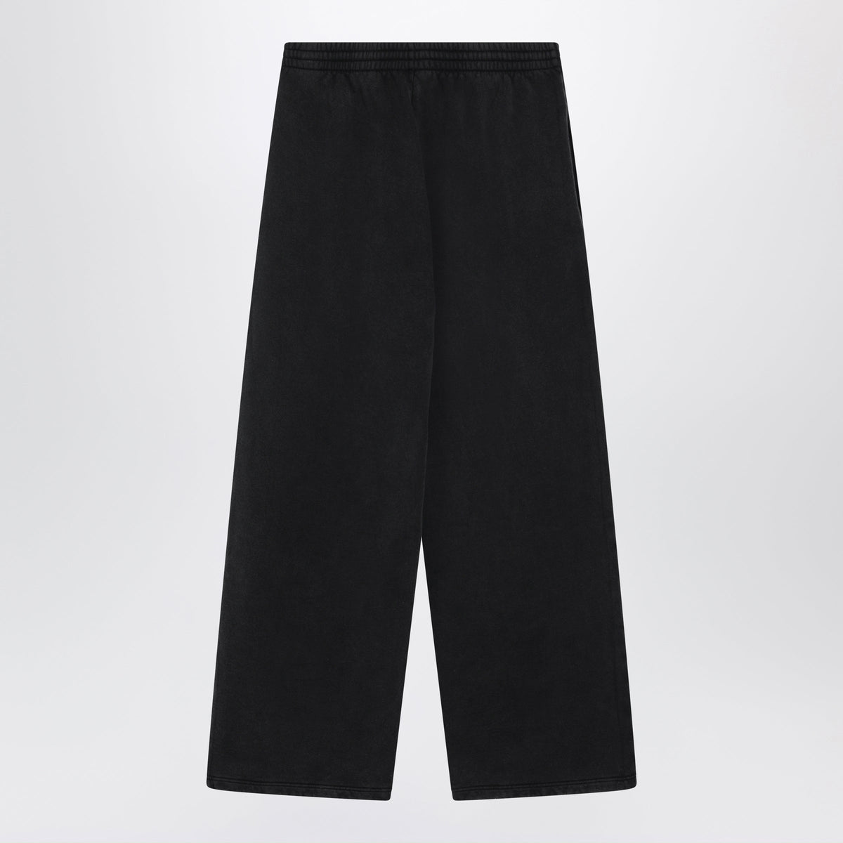 Balenciaga Black Faded-Effect Oversized Jogging Trousers Men BALENCIAGA