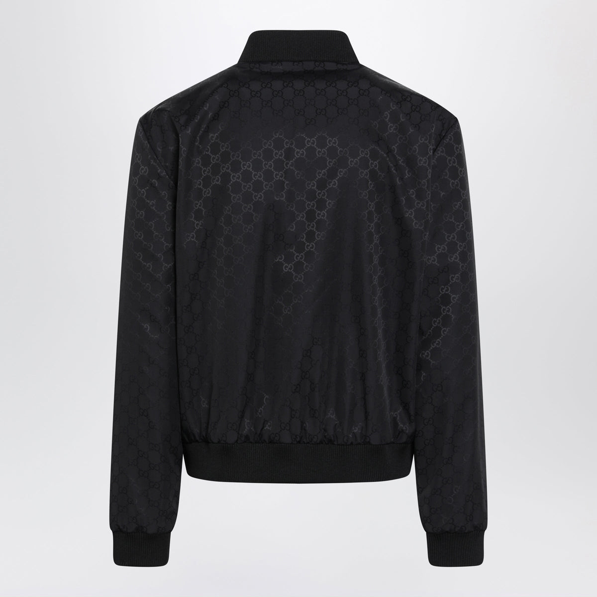 Gucci Reversible Zip-Up Jacket In Lightweight Silk Faille Men GUCCI