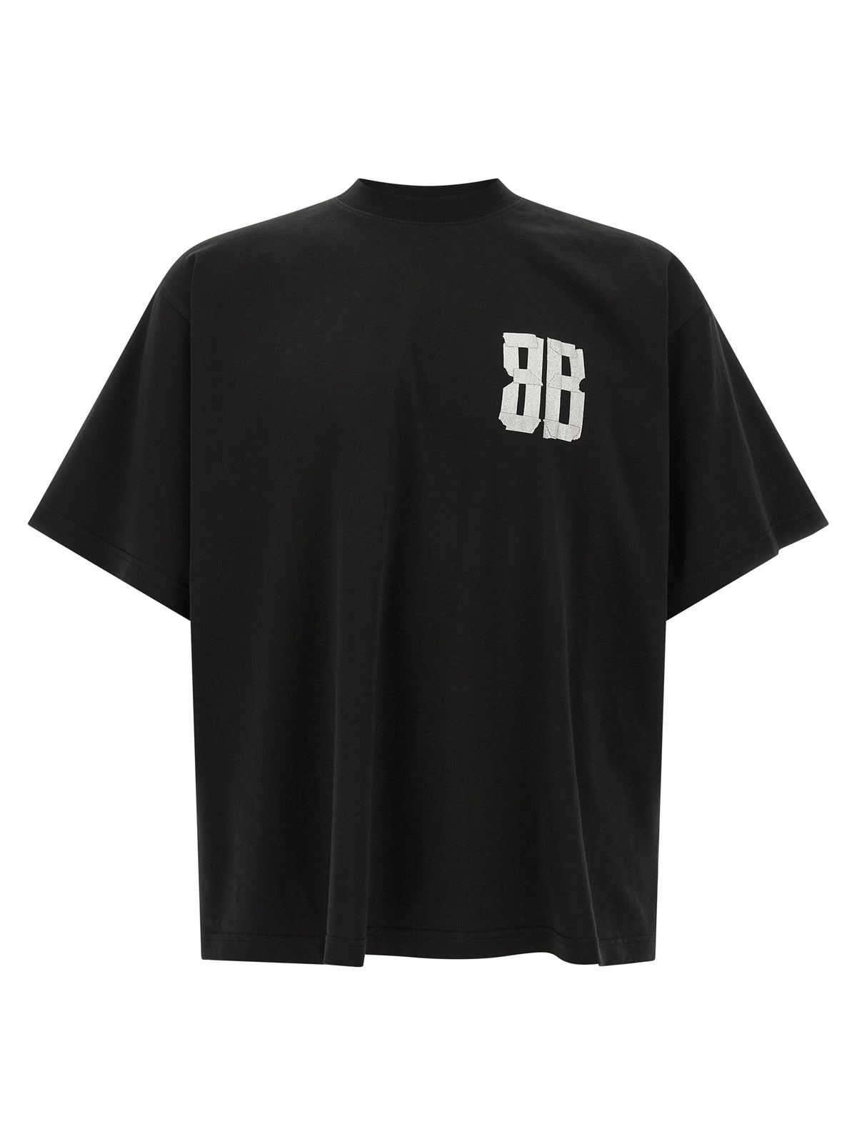 Balenciaga Women 'Glitter Tape Type' T-Shirt BALENCIAGA