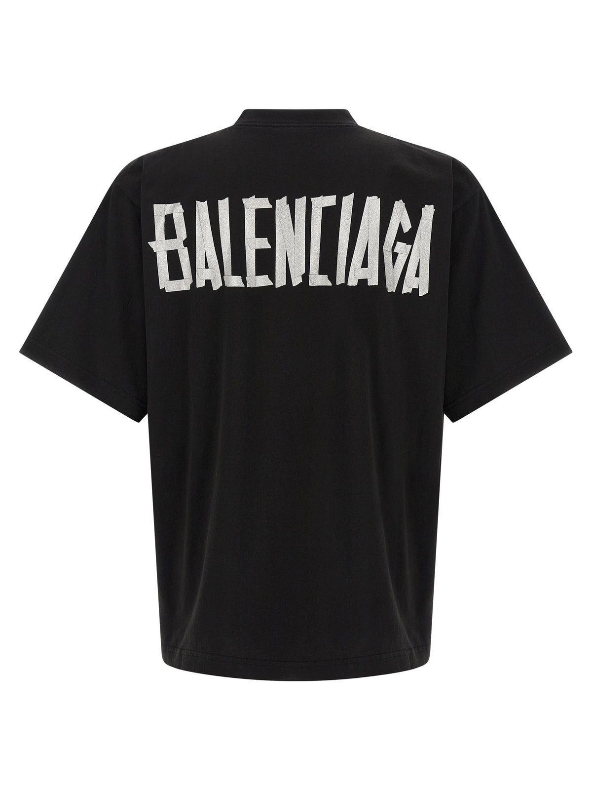 Balenciaga Women 'Glitter Tape Type' T-Shirt BALENCIAGA