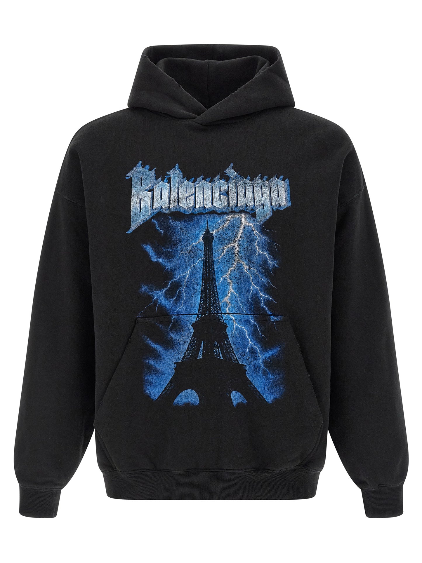 Balenciaga Men 'Paris Thunderstorm' Hoodie BALENCIAGA