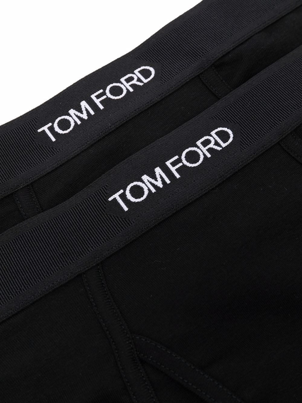 Tom Ford Men Set Of 2 Logo-Waistband Cotton Briefs TOM FORD