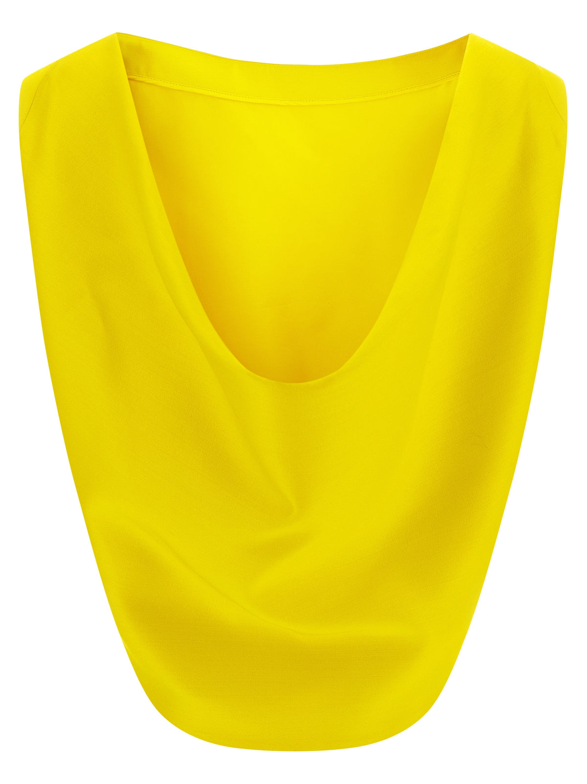 Balenciaga Women Draped Crop Top BALENCIAGA