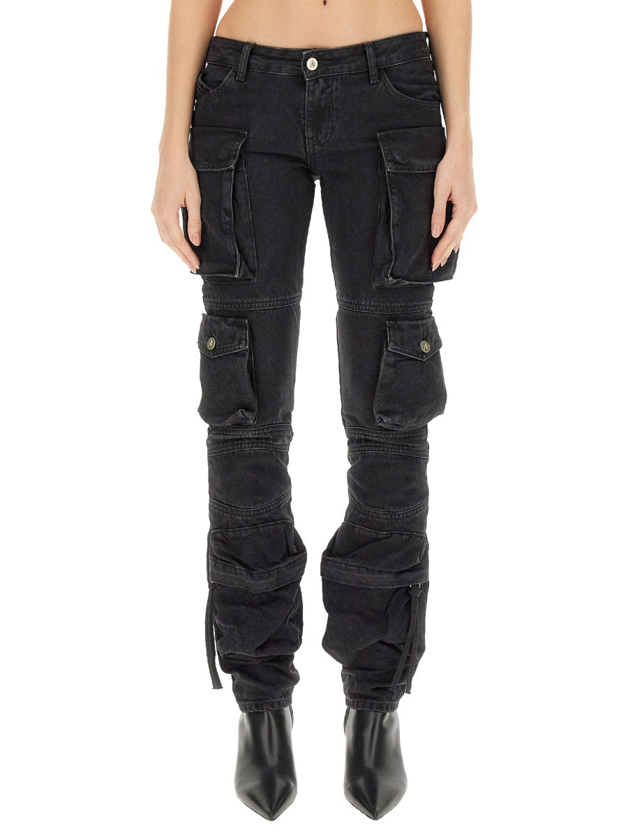 The Attico Women Cargo Jeans THE ATTICO