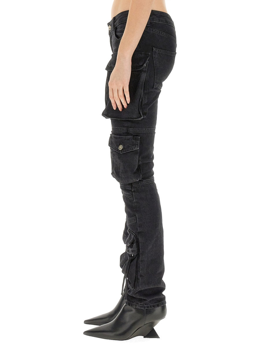 The Attico Women Cargo Jeans THE ATTICO