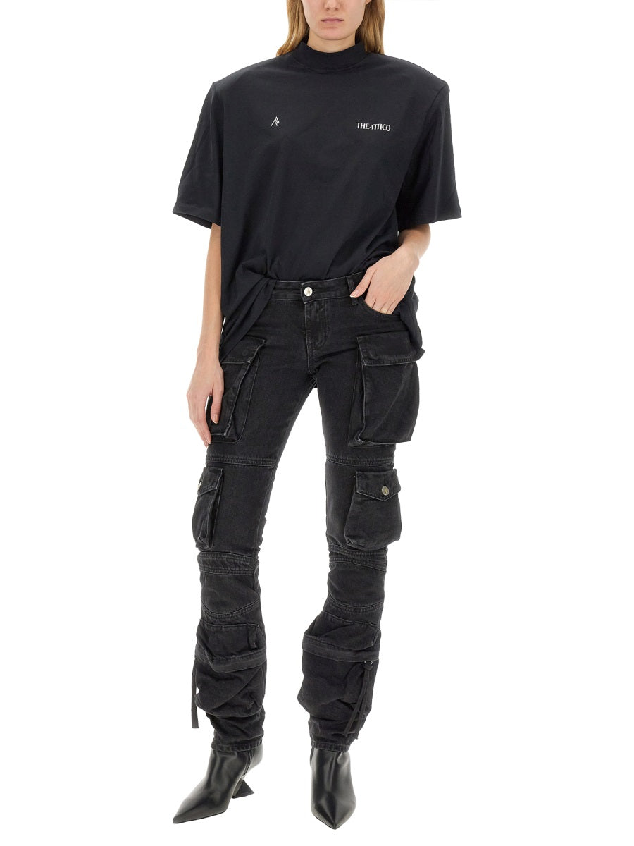 The Attico Women Cargo Jeans THE ATTICO