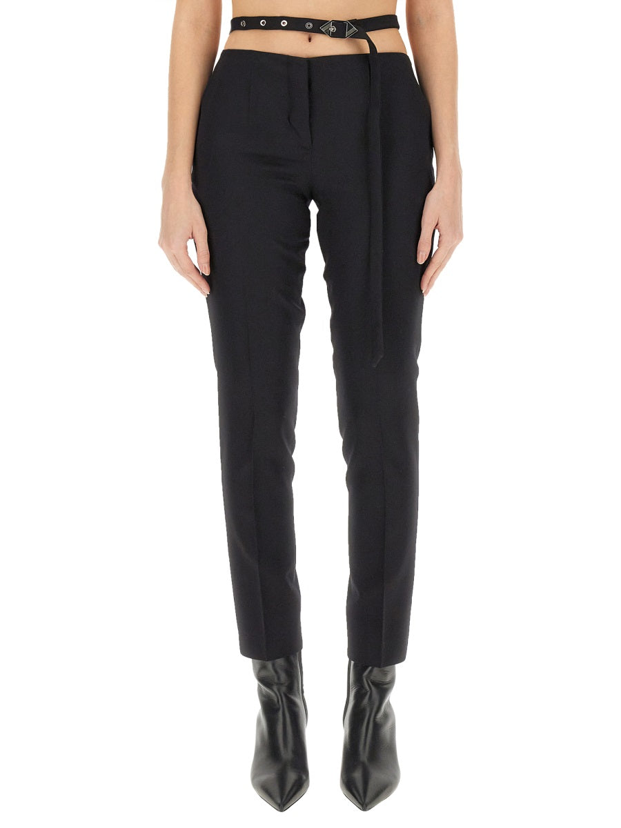 The Attico Women Cut Out Pants THE ATTICO