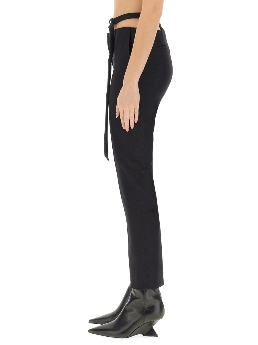 The Attico Women Cut Out Pants THE ATTICO