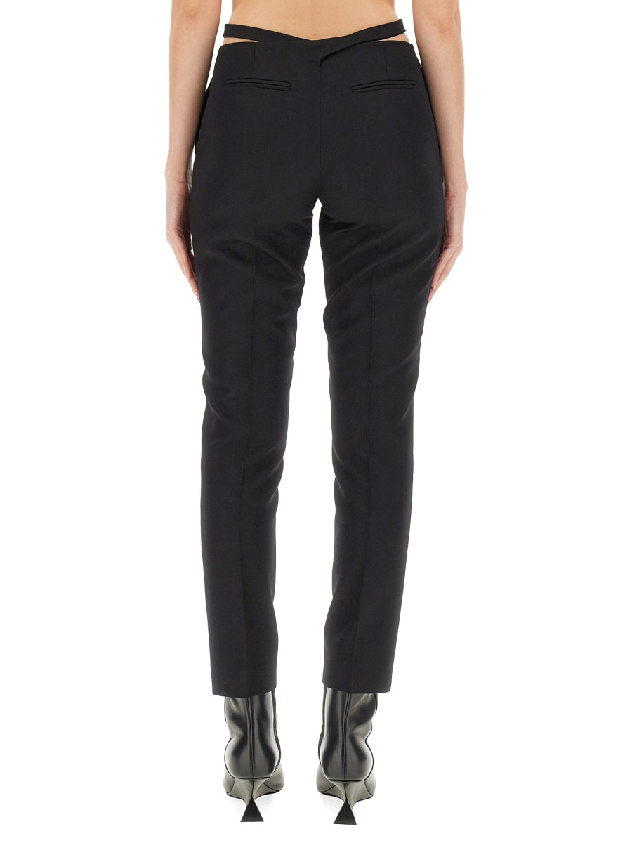 The Attico Women Cut Out Pants THE ATTICO