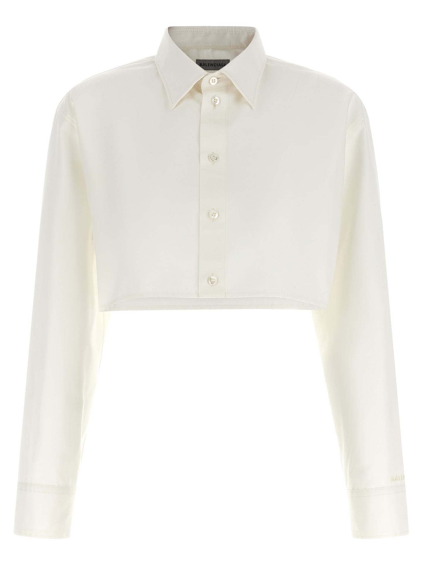 Balenciaga Women Cropped Shirt BALENCIAGA