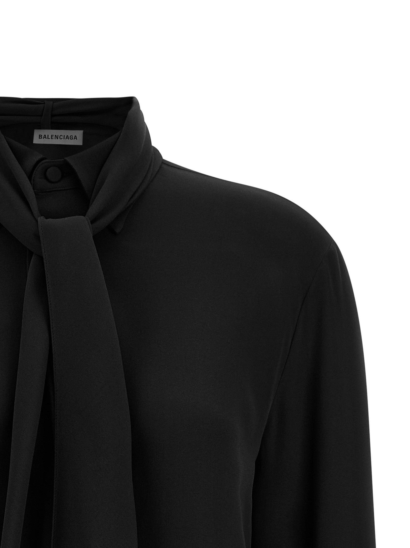 Balenciaga Women Shirt With Scarf BALENCIAGA