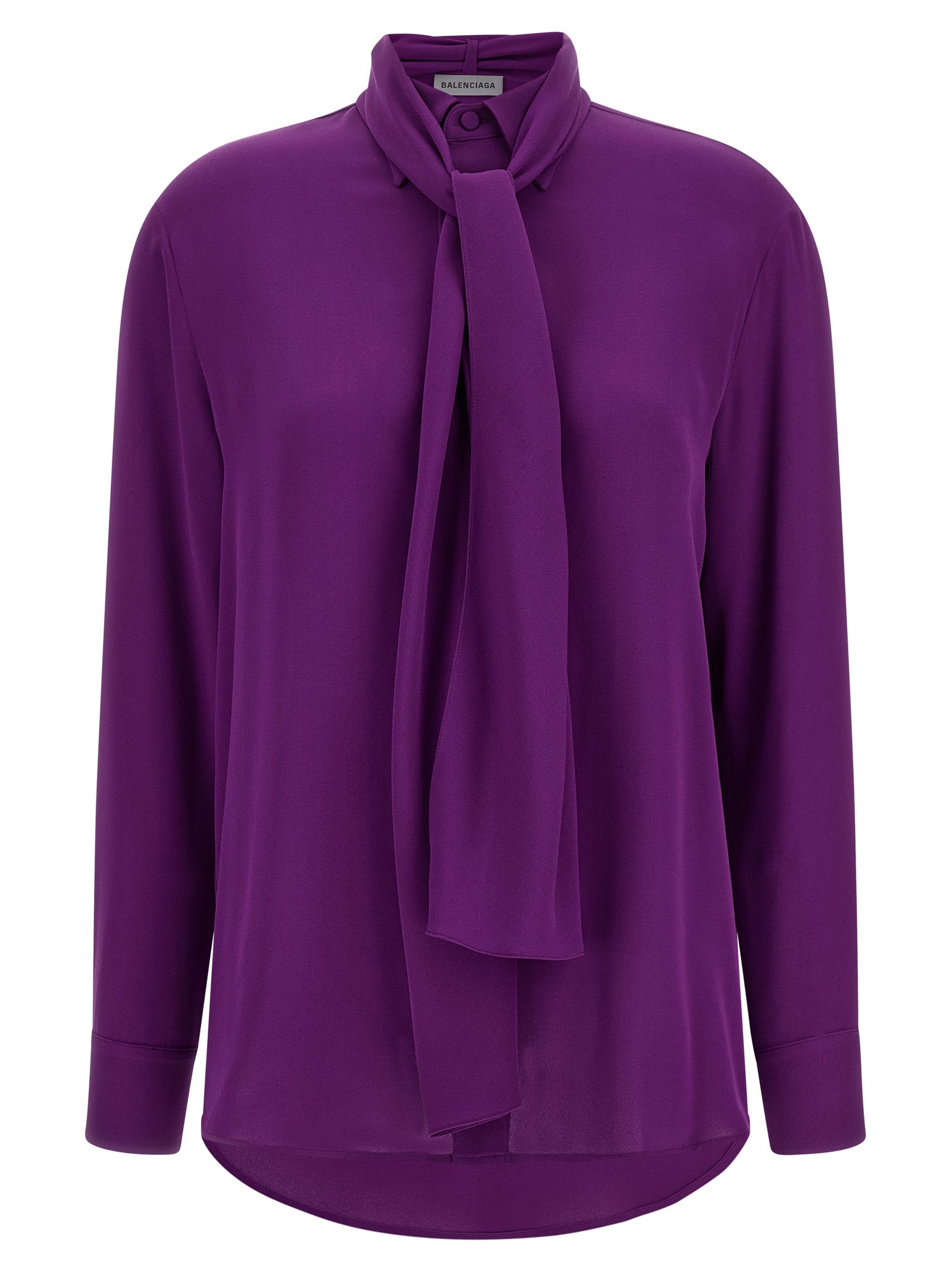 Balenciaga Women Shirt With Scarf BALENCIAGA