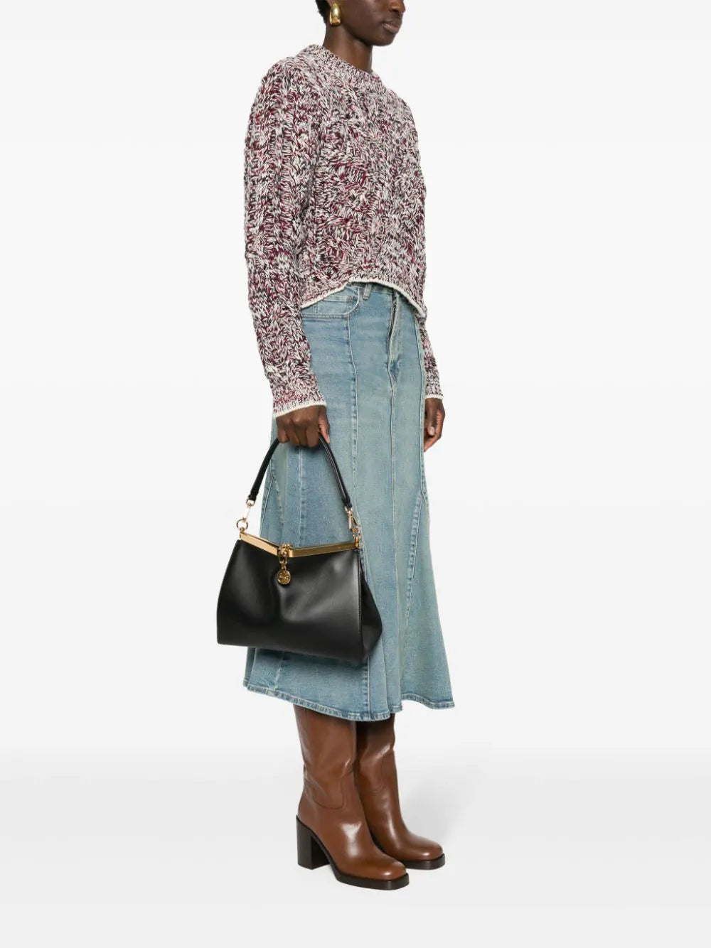Etro Women Medium Leather Sailing Tote Bag ETRO