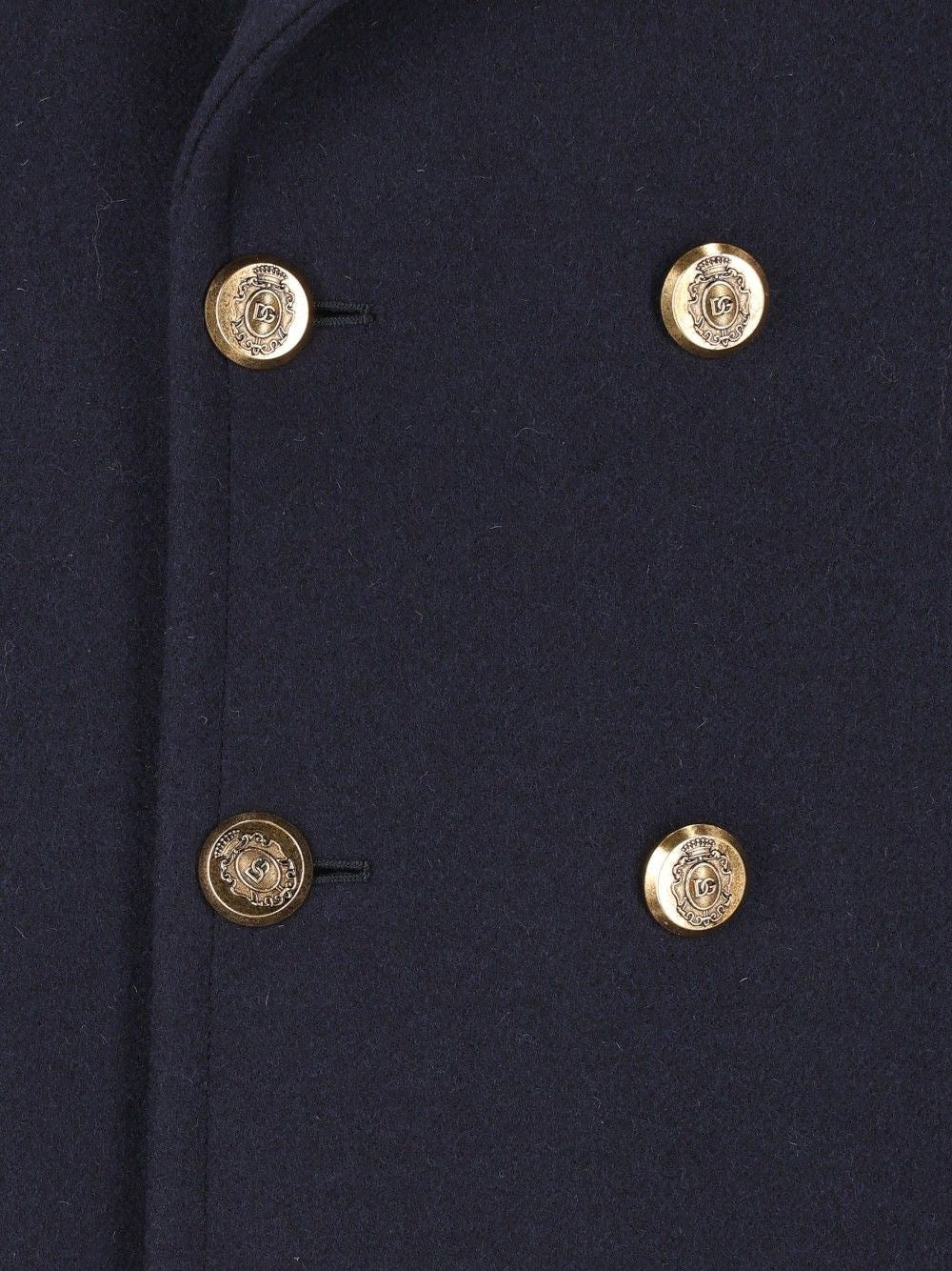 Dolce & Gabbana Men Double-Breasted Coat DOLCE & GABBANA
