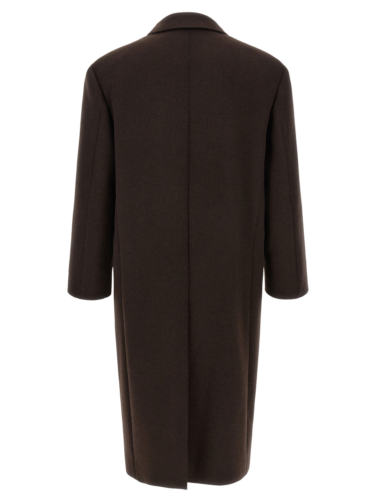 Saint Laurent Men Double-Face Combed Wool Coat SAINT LAURENT