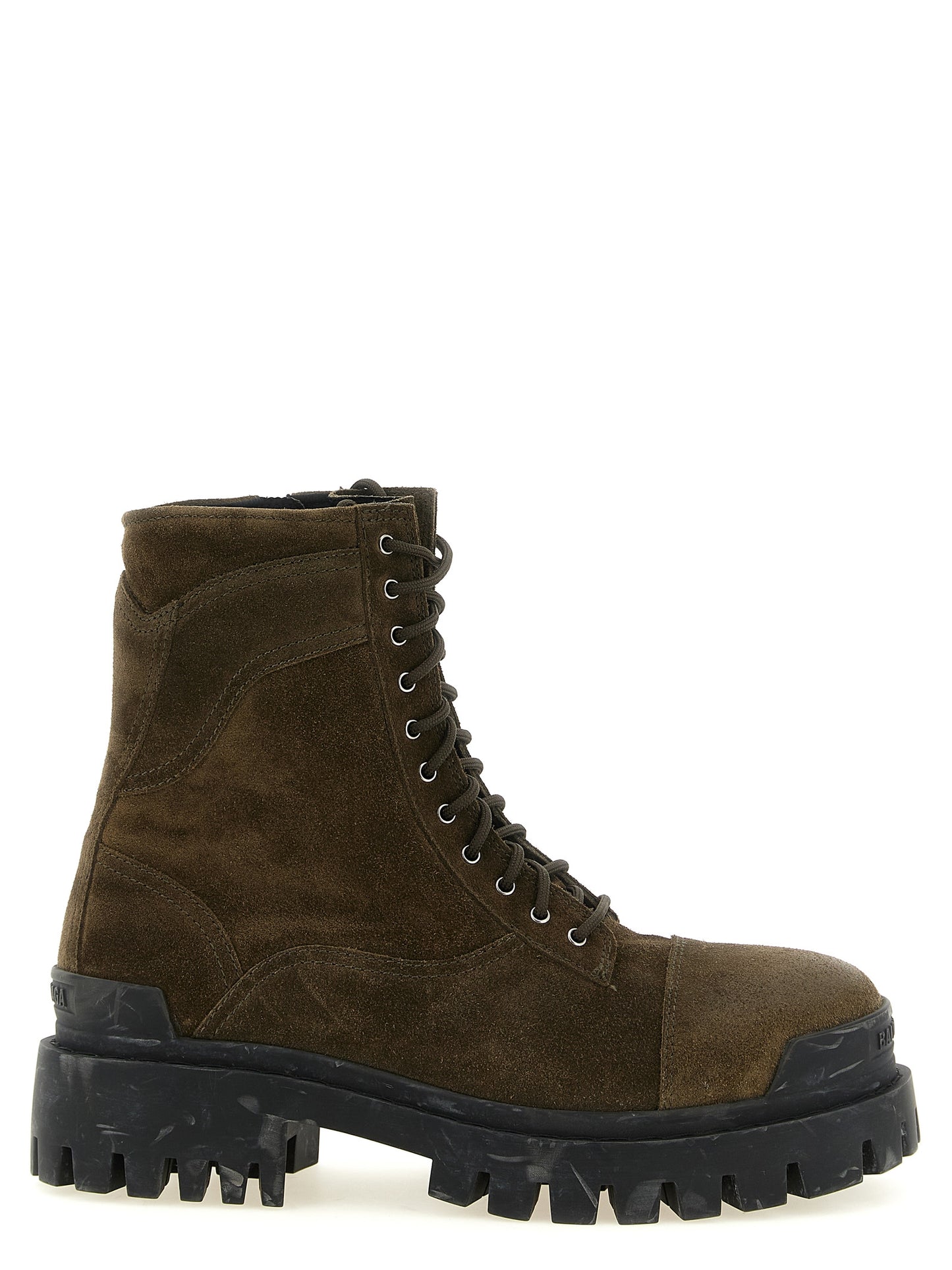 Balenciaga Men 'Combat Strike' Ankle Boots BALENCIAGA