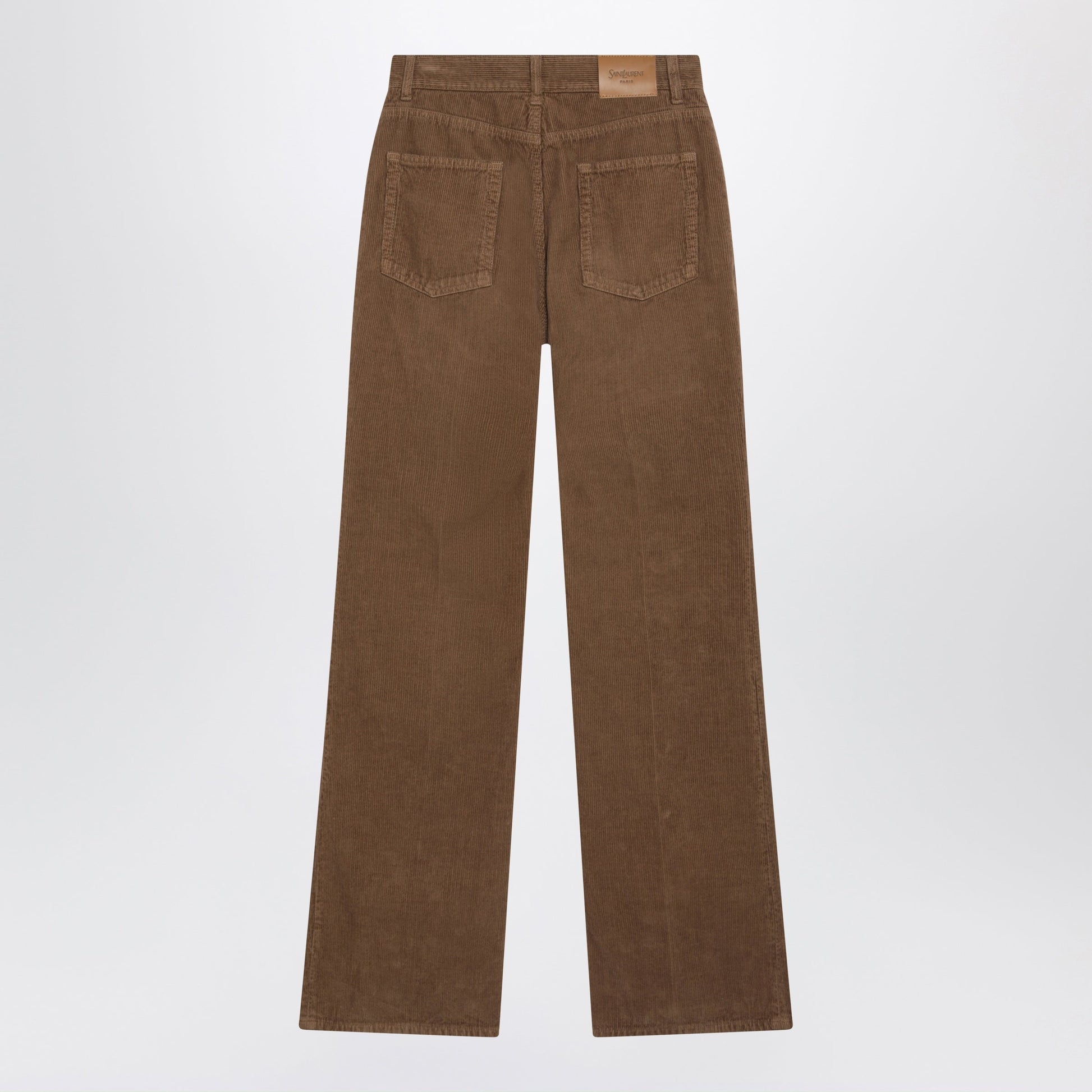 Saint Laurent 1970S Fall Leaf Corduroy Trousers Women SAINT LAURENT