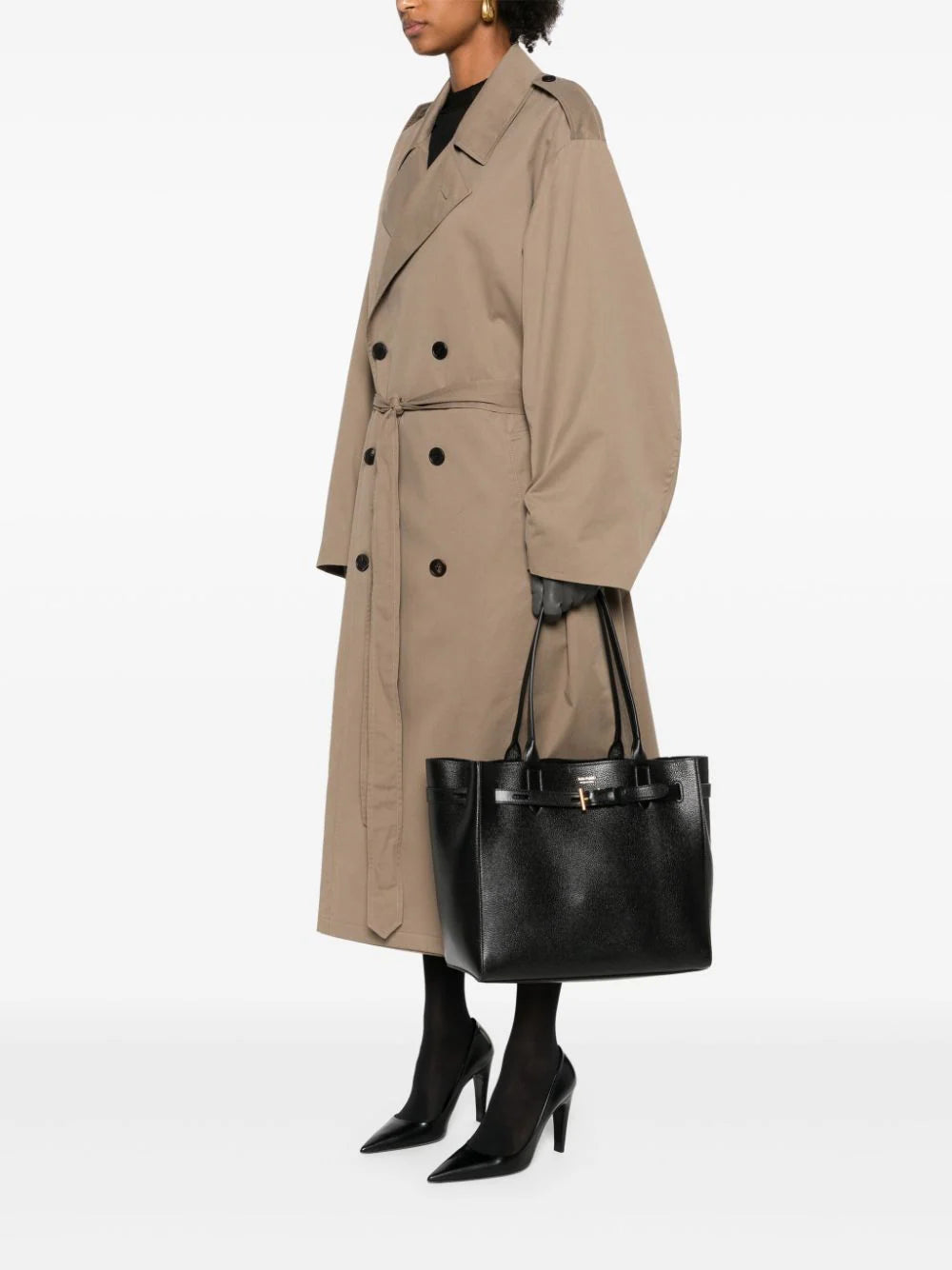 Tom Ford Women Medium Audrey Leather Tote Bag TOM FORD
