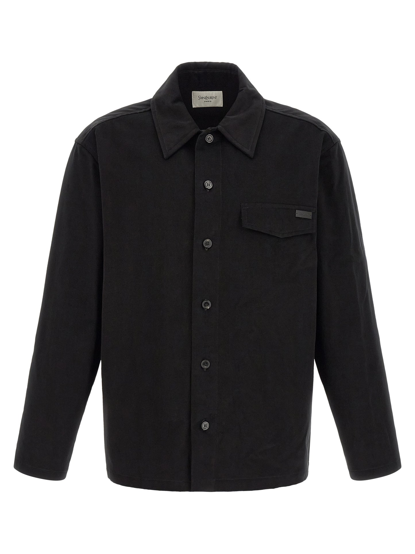 Saint Laurent Men Cotton Overshirt SAINT LAURENT