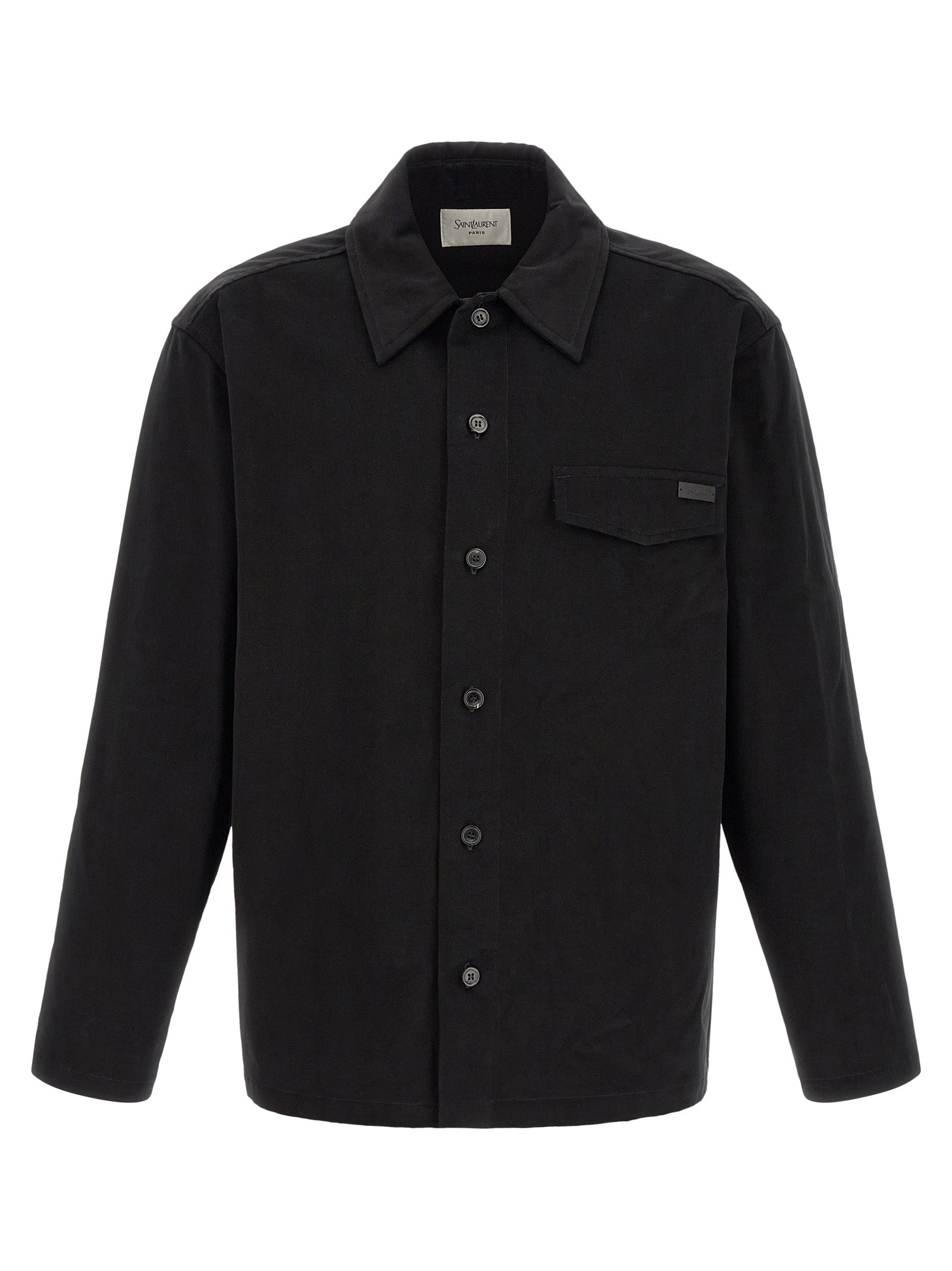 Saint Laurent Men Cotton Overshirt SAINT LAURENT