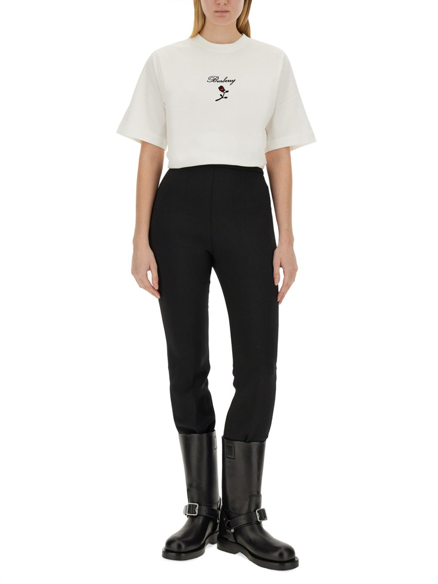 Burberry Women T-Shirt With Logo BURBERRY