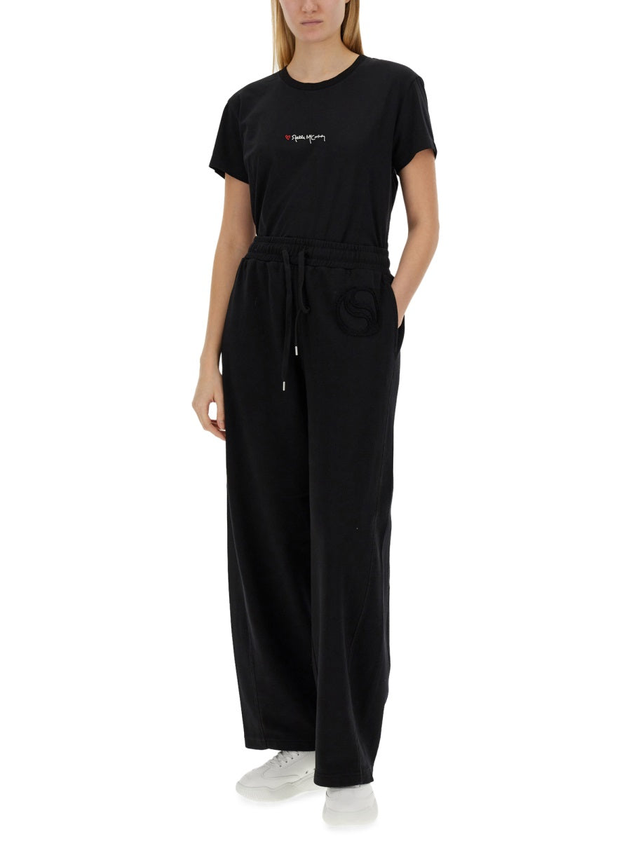 Stella Mccartney Women T-Shirt With Logo STELLA MCCARTNEY