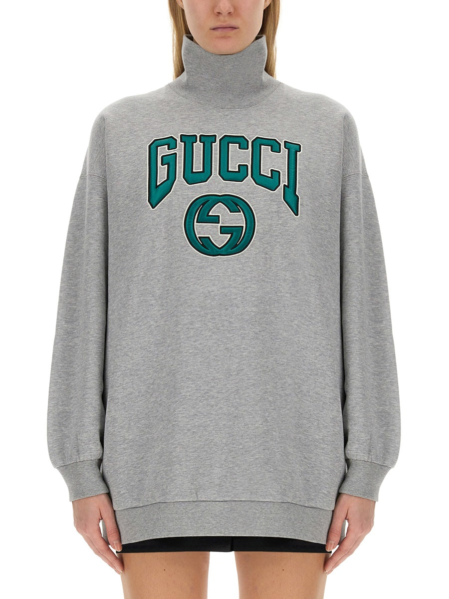 Gucci Women Sweatshirt With Embroidery GUCCI
