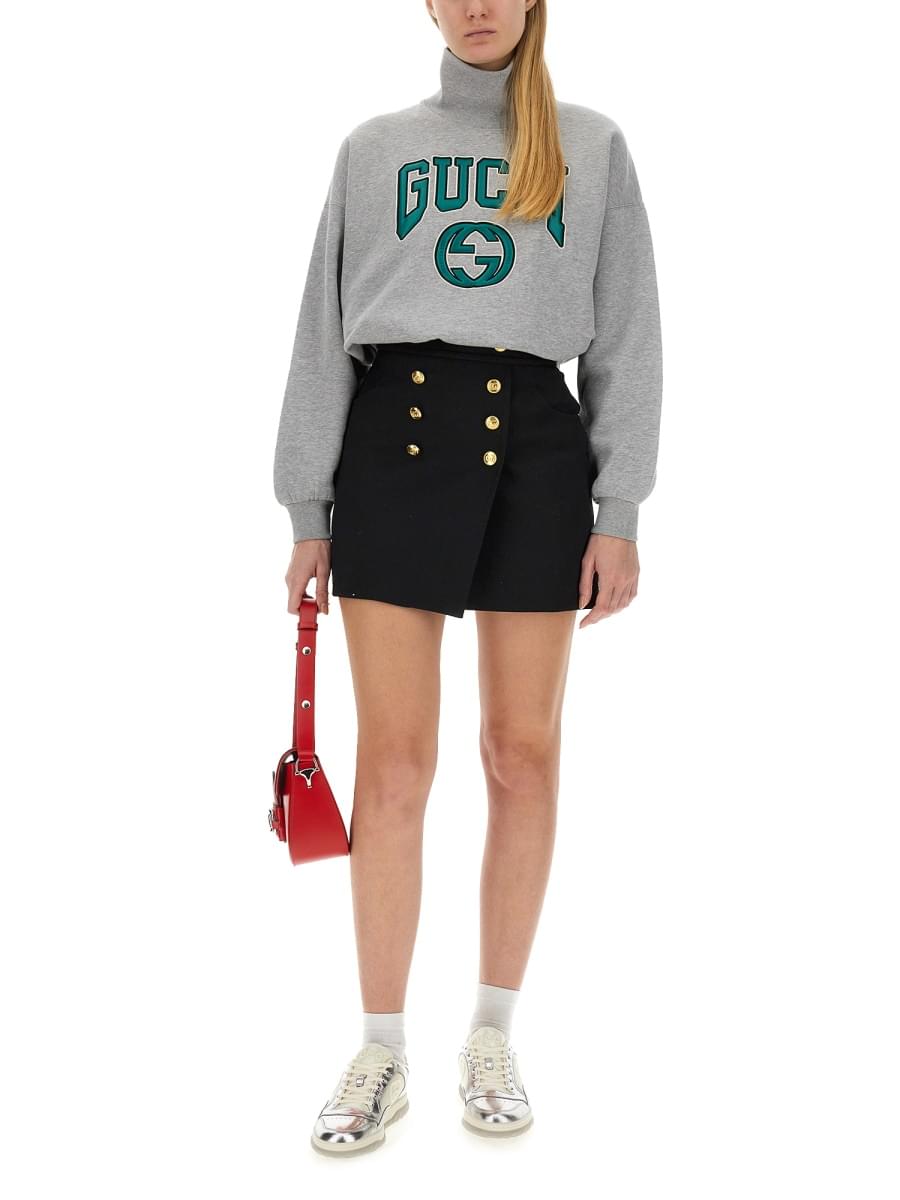 Gucci Women Gucci Women Sweatshirt With Embroidery GUCCI