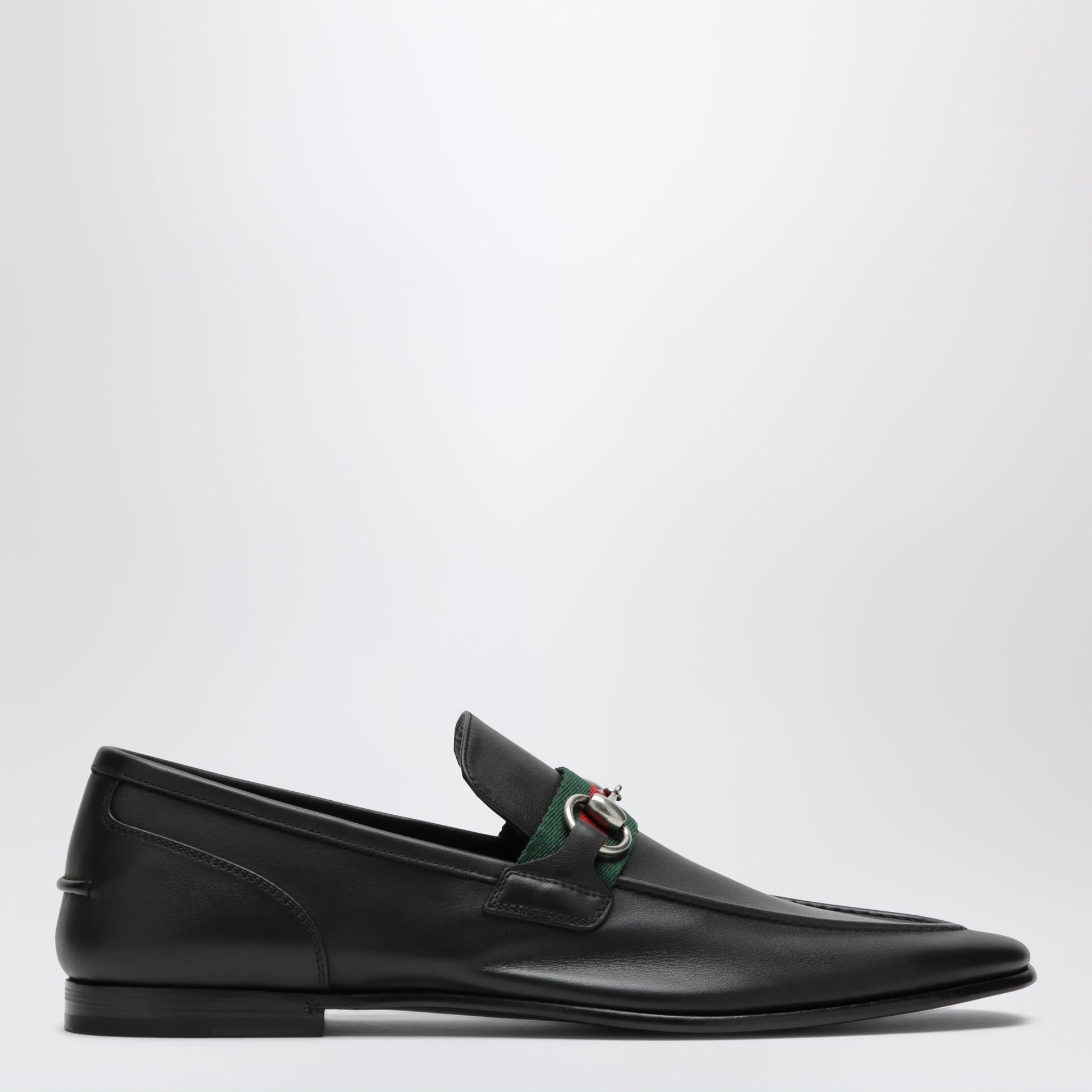 Gucci Black Como Leather Loafers Men GUCCI