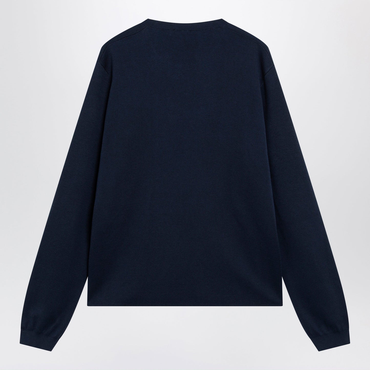 Gucci Ink Blue Silk And Cotton Sweater Men GUCCI