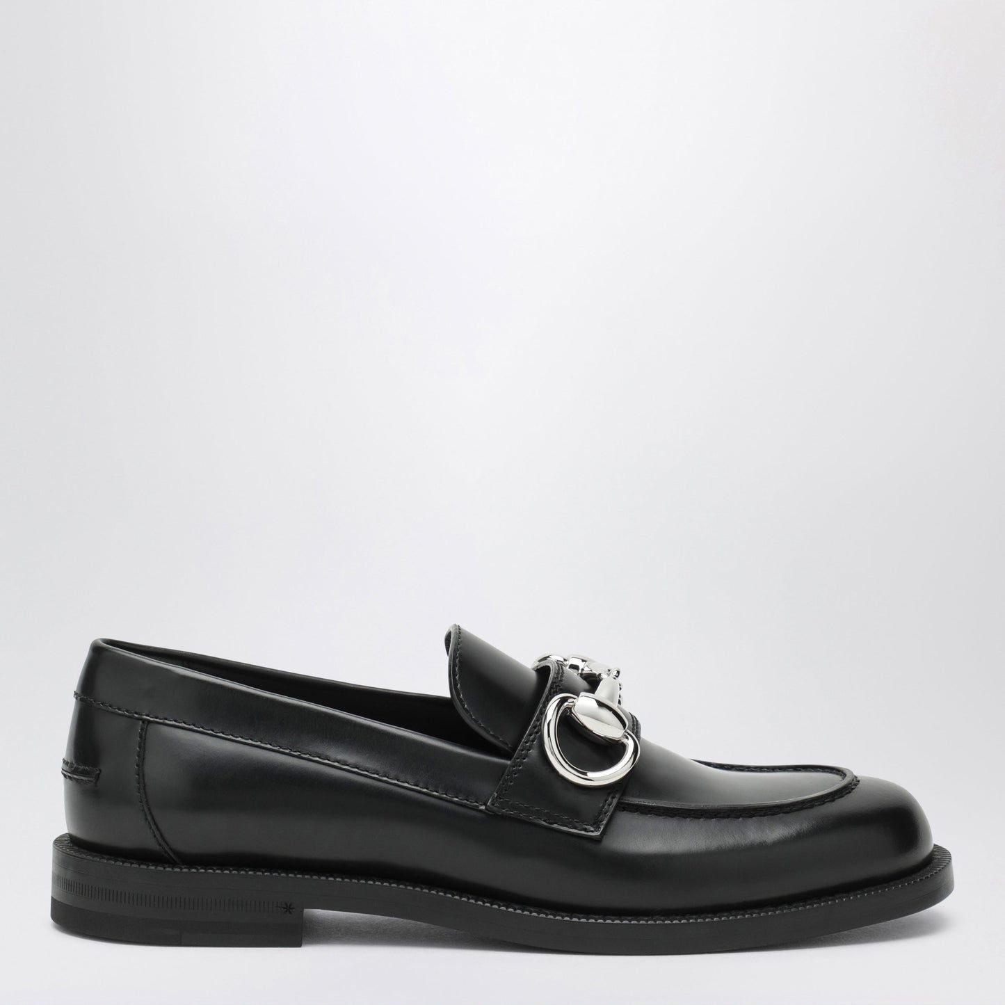 Gucci Boulevard Loafers In Black Leather Women GUCCI