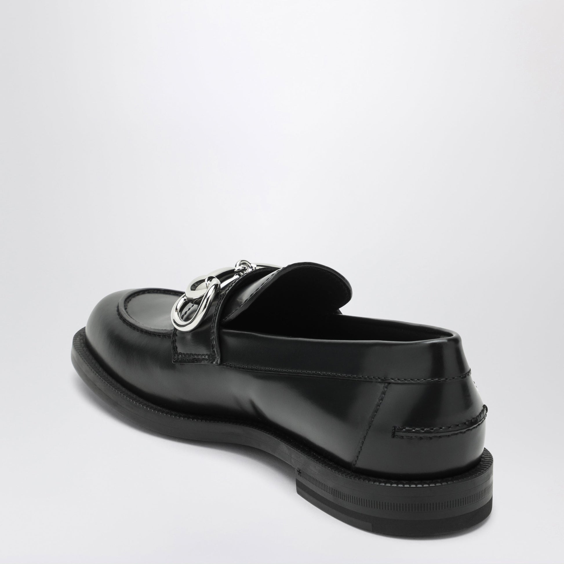 Gucci Boulevard Loafers In Black Leather Women GUCCI