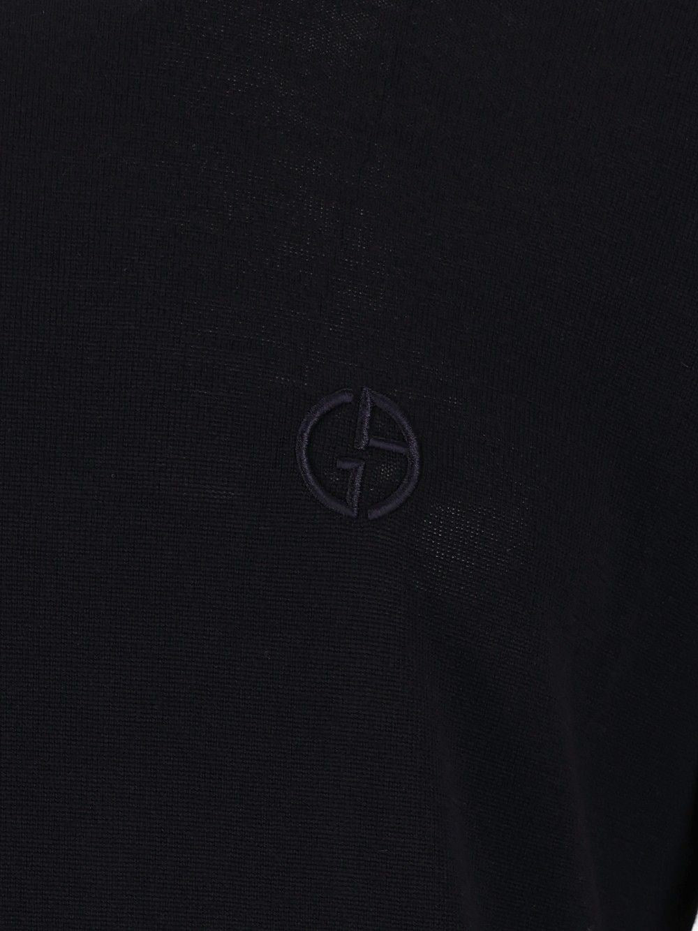 Giorgio Armani Men Crew Neck Wool Sweater GIORGIO ARMANI