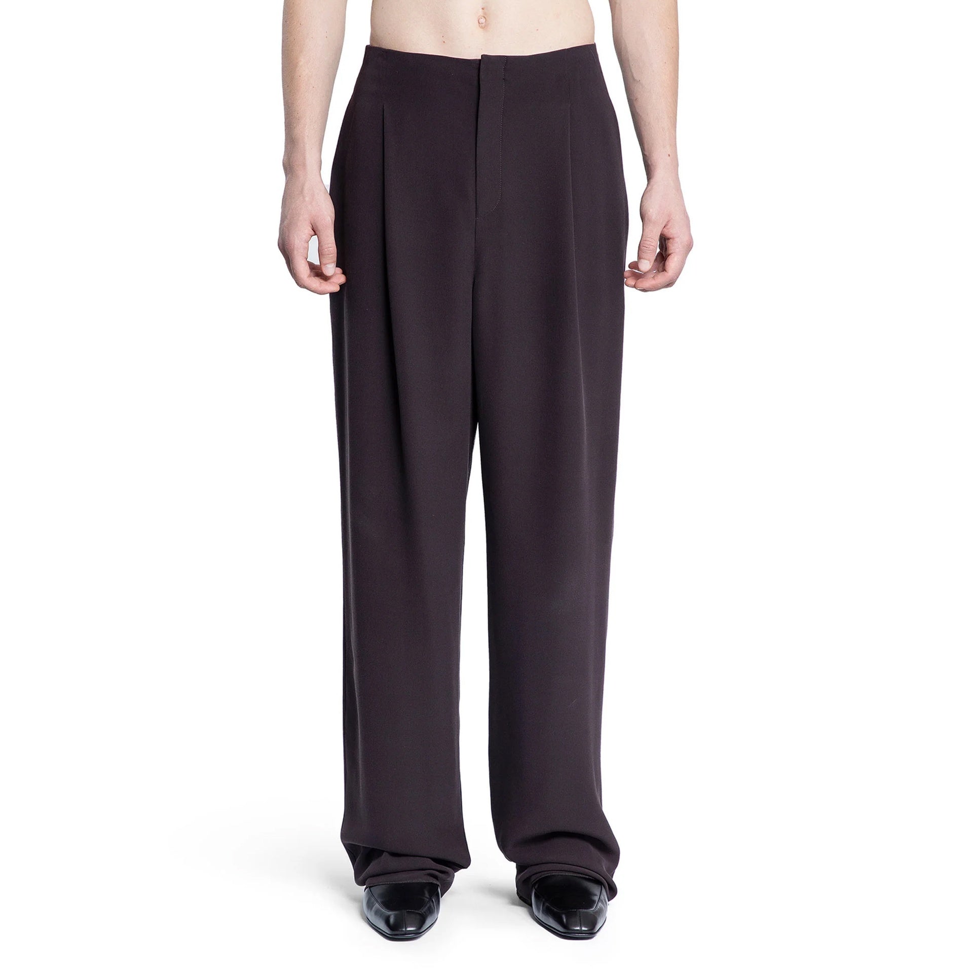 Saint Laurent Silk Pants Men SAINT LAURENT