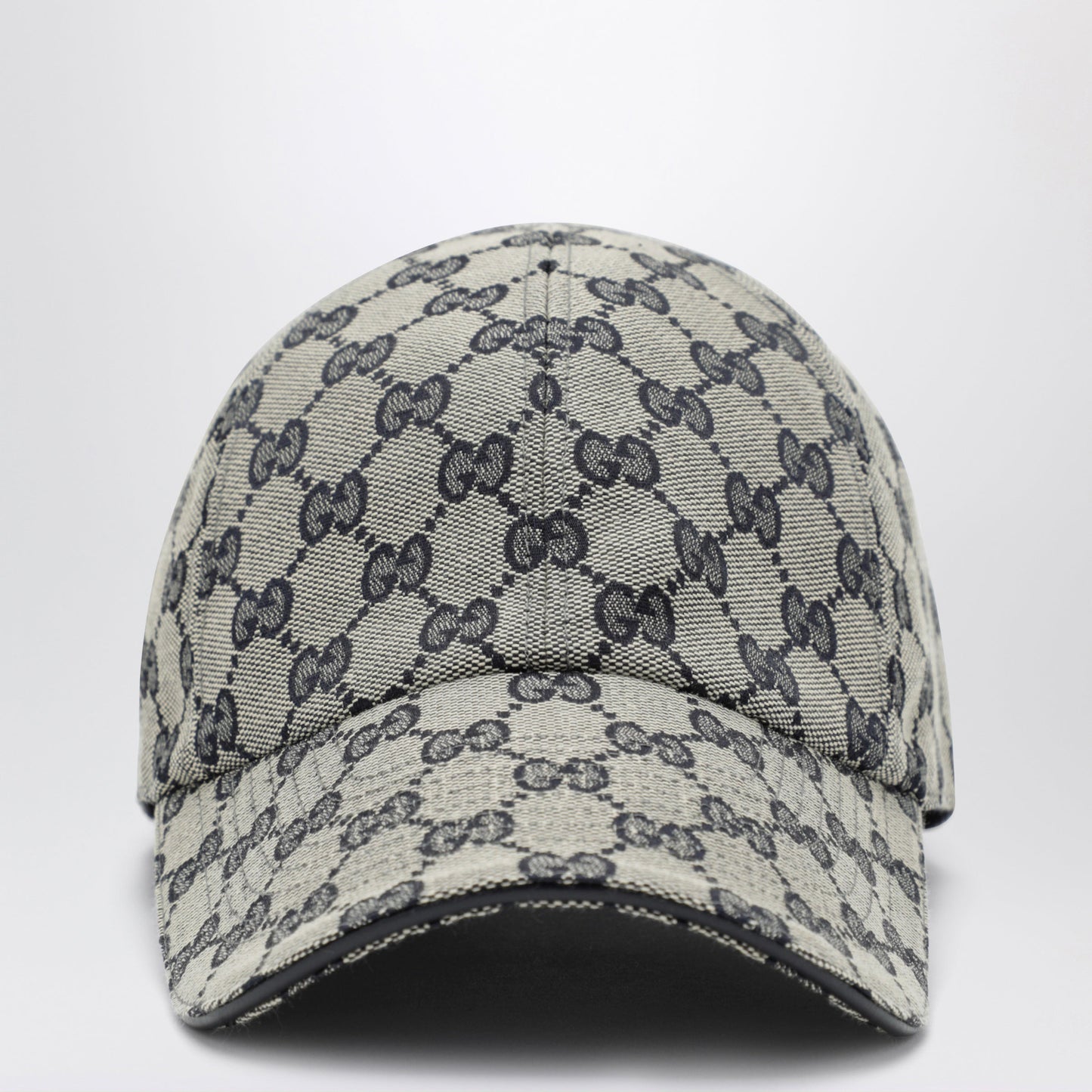 Gucci Blue Gg Cotton Canvas Baseball Cap Women GUCCI
