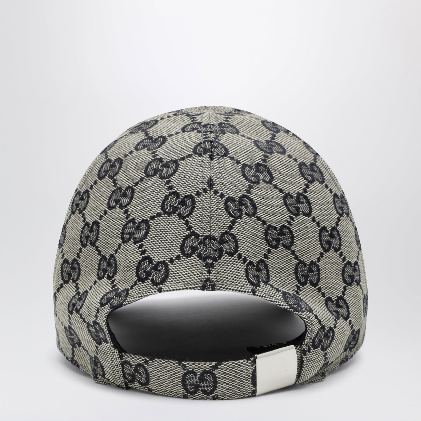 Gucci Blue Gg Cotton Canvas Baseball Cap Women GUCCI