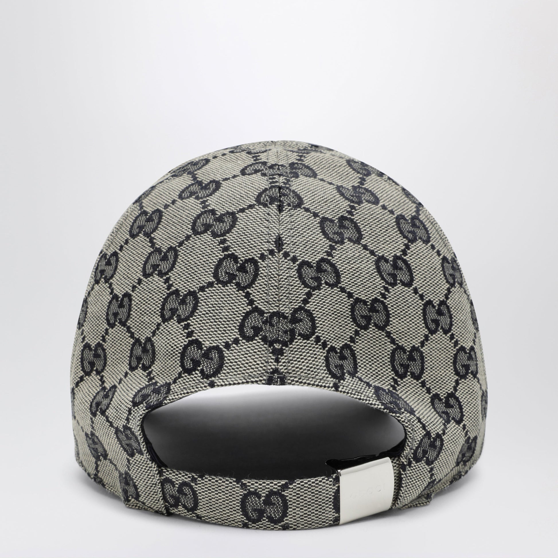Gucci Blue Gg Cotton Canvas Baseball Cap Women GUCCI