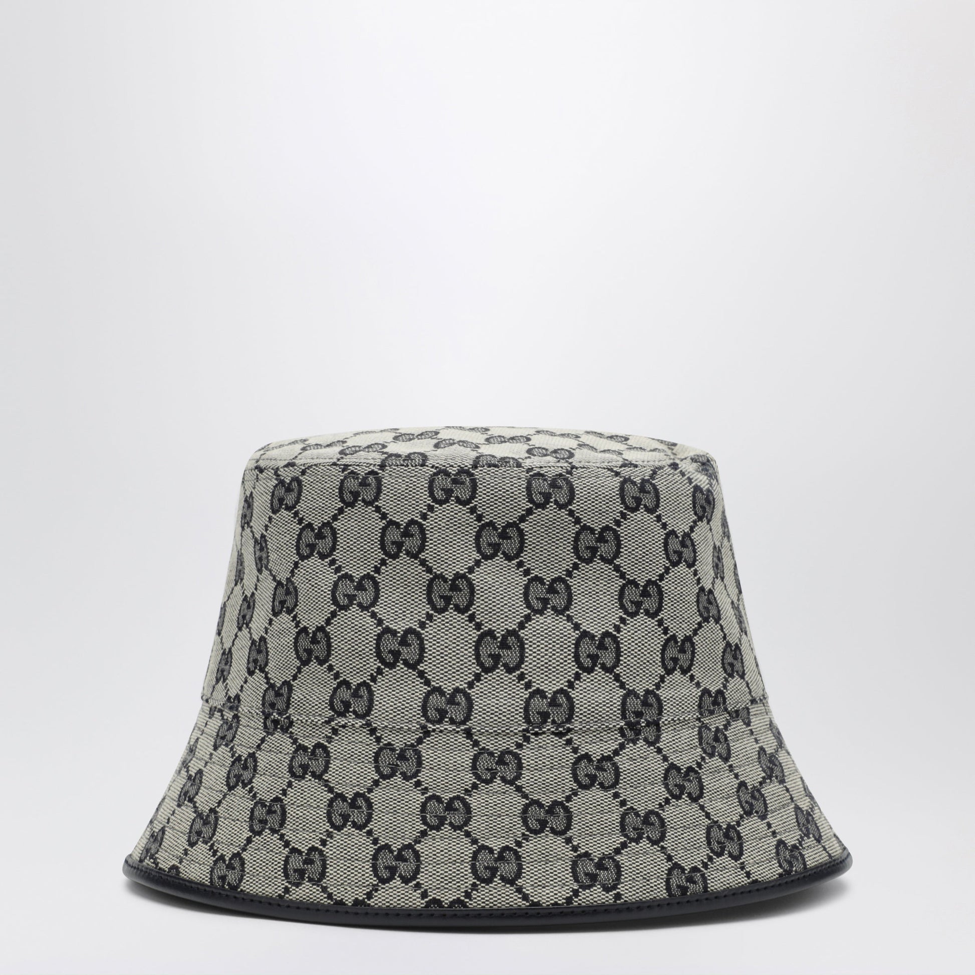 Gucci Gg Bucket Hat In Blue Cotton Canvas Women GUCCI