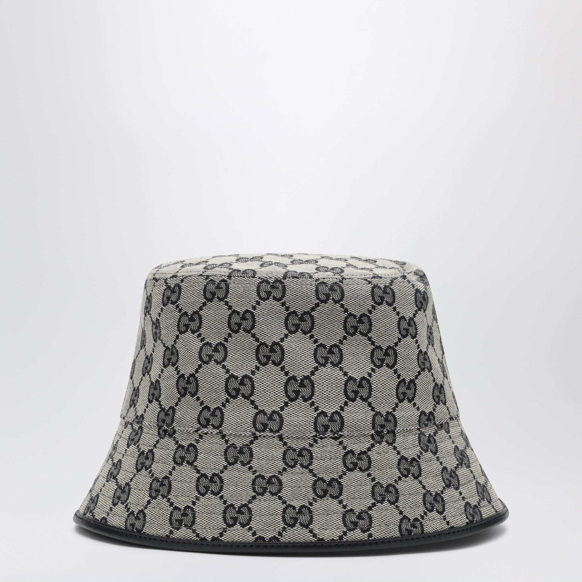 Gucci Gg Bucket Hat In Blue Cotton Canvas Women GUCCI