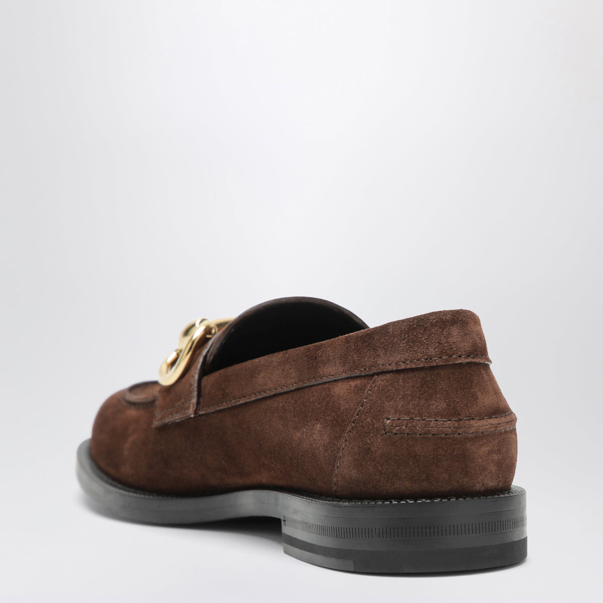 Gucci Boulevard Brown Suede Moccasin Women GUCCI