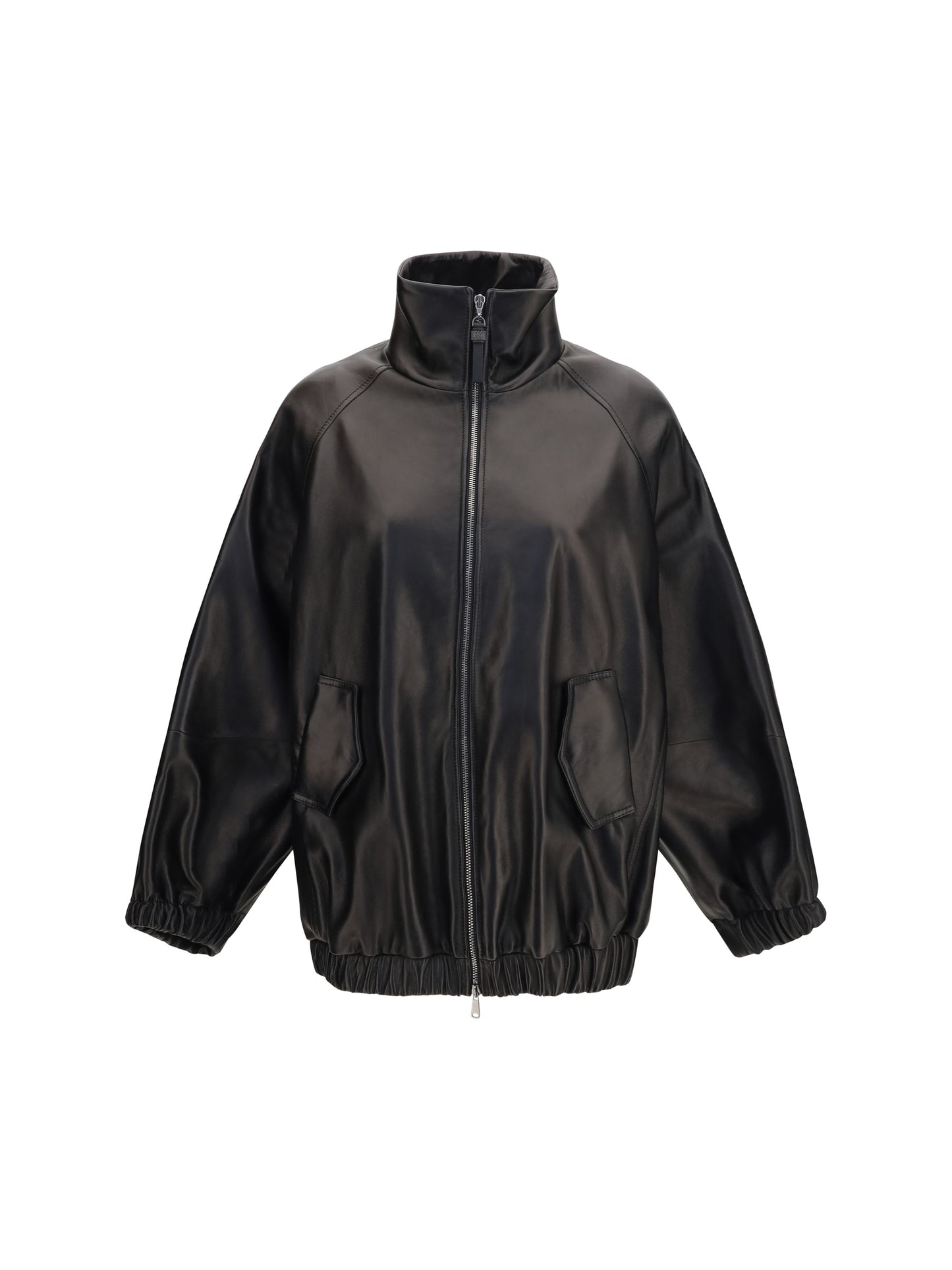 Brunello Cucinelli Women Leather Jacket BRUNELLO CUCINELLI