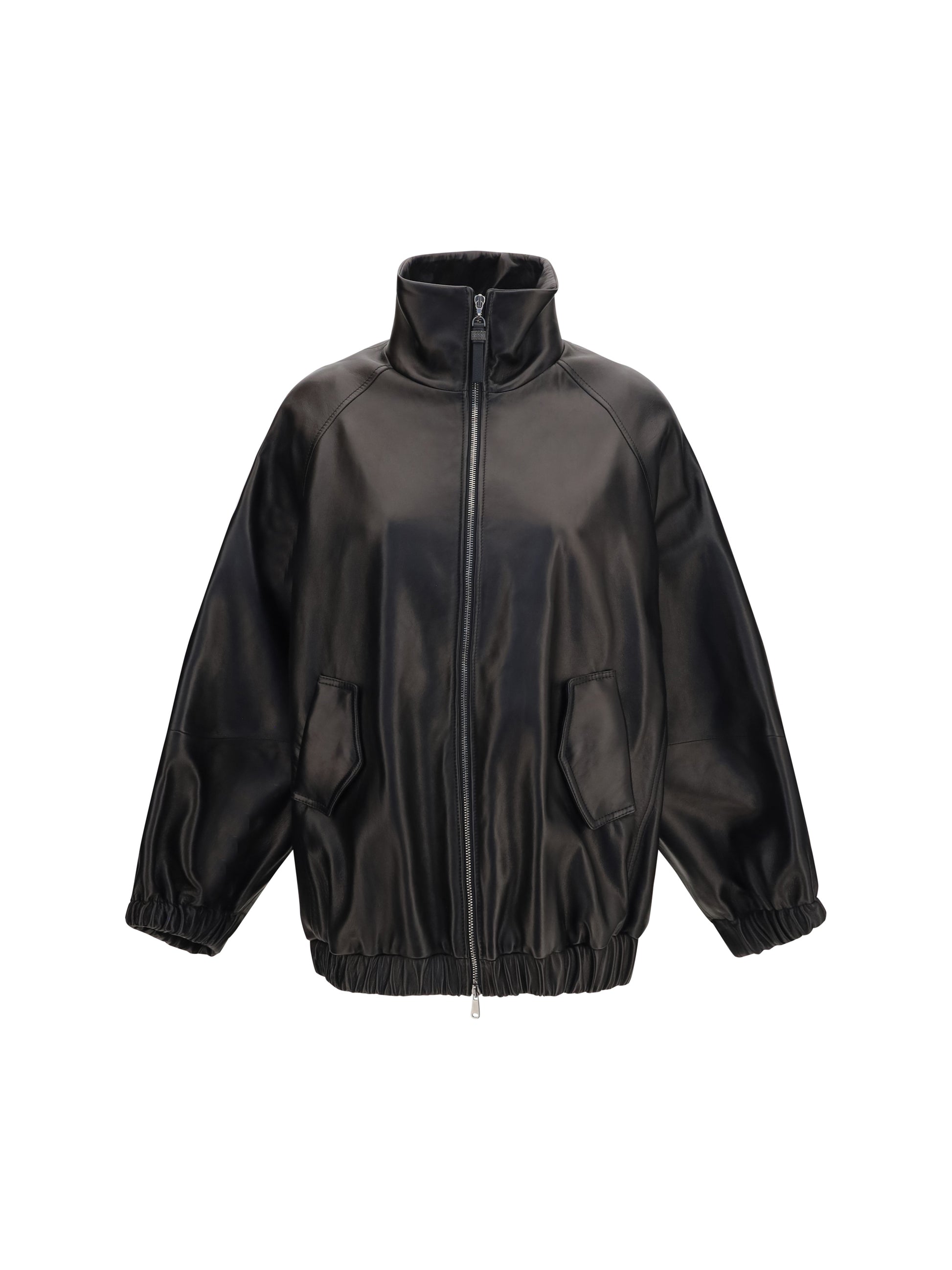 Brunello Cucinelli Women Leather Jacket BRUNELLO CUCINELLI
