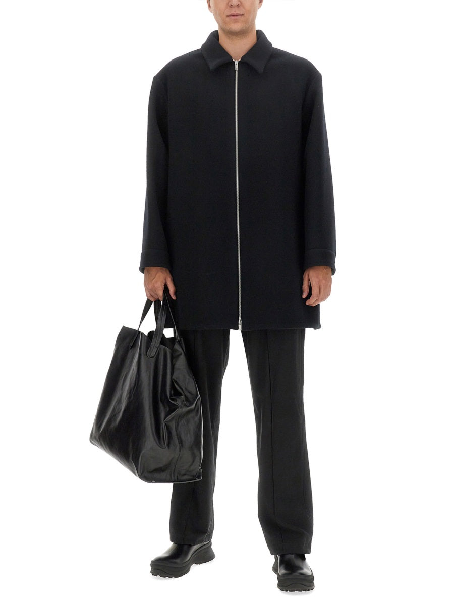 Jil Sander Men Wool Coat JIL SANDER