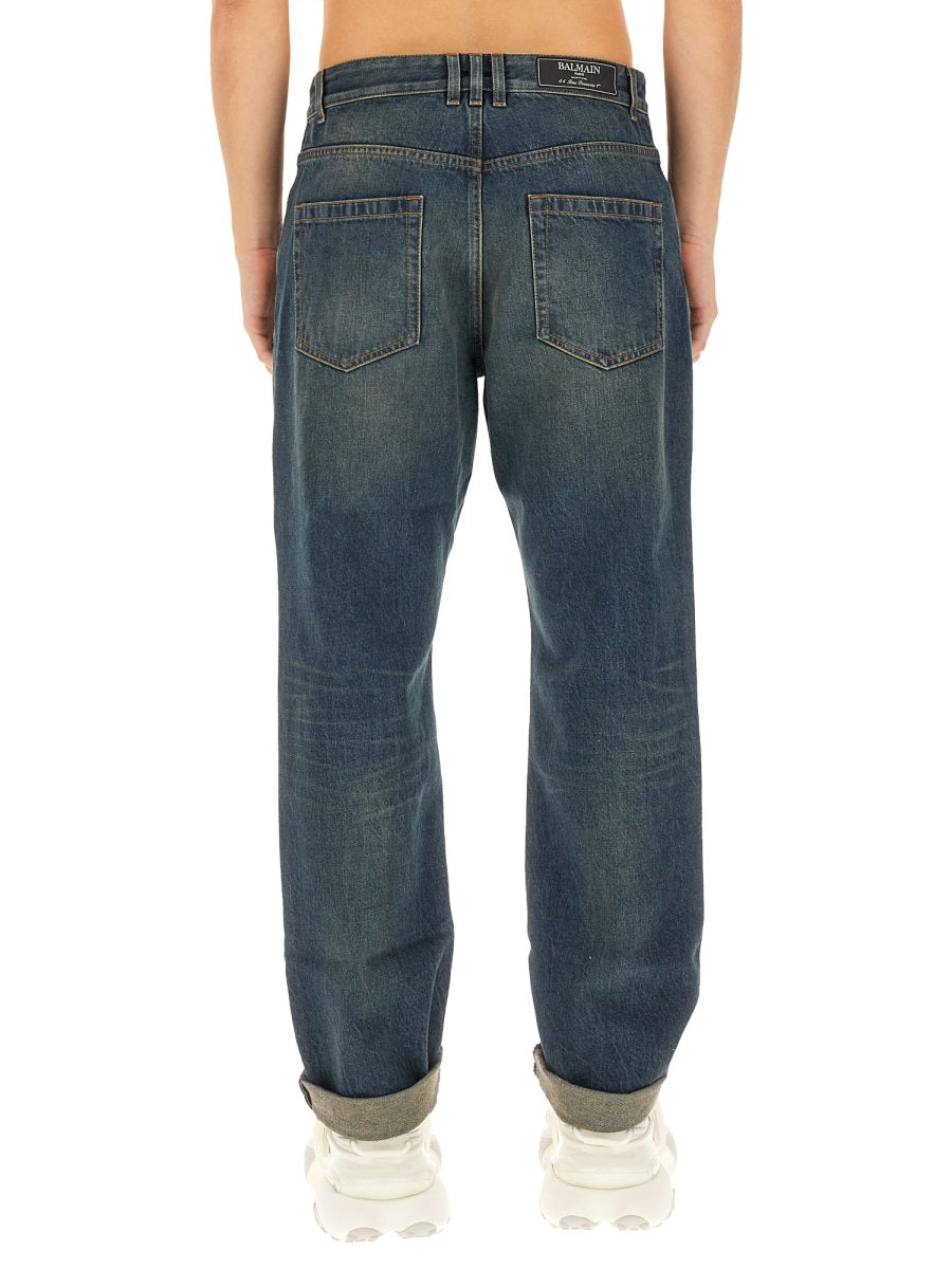 Balmain Men Jeans In Denim BALMAIN