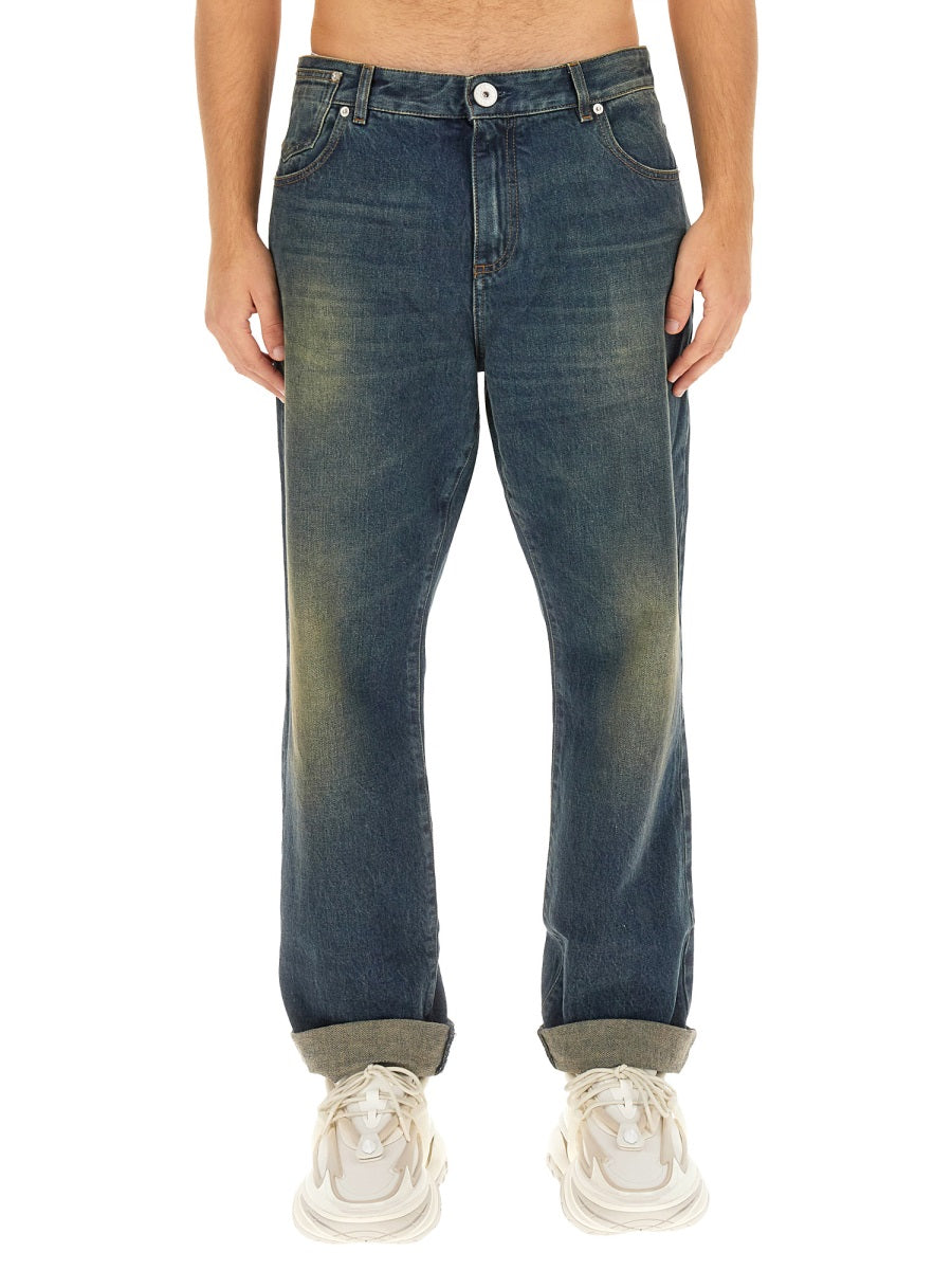 Balmain Men Jeans In Denim BALMAIN