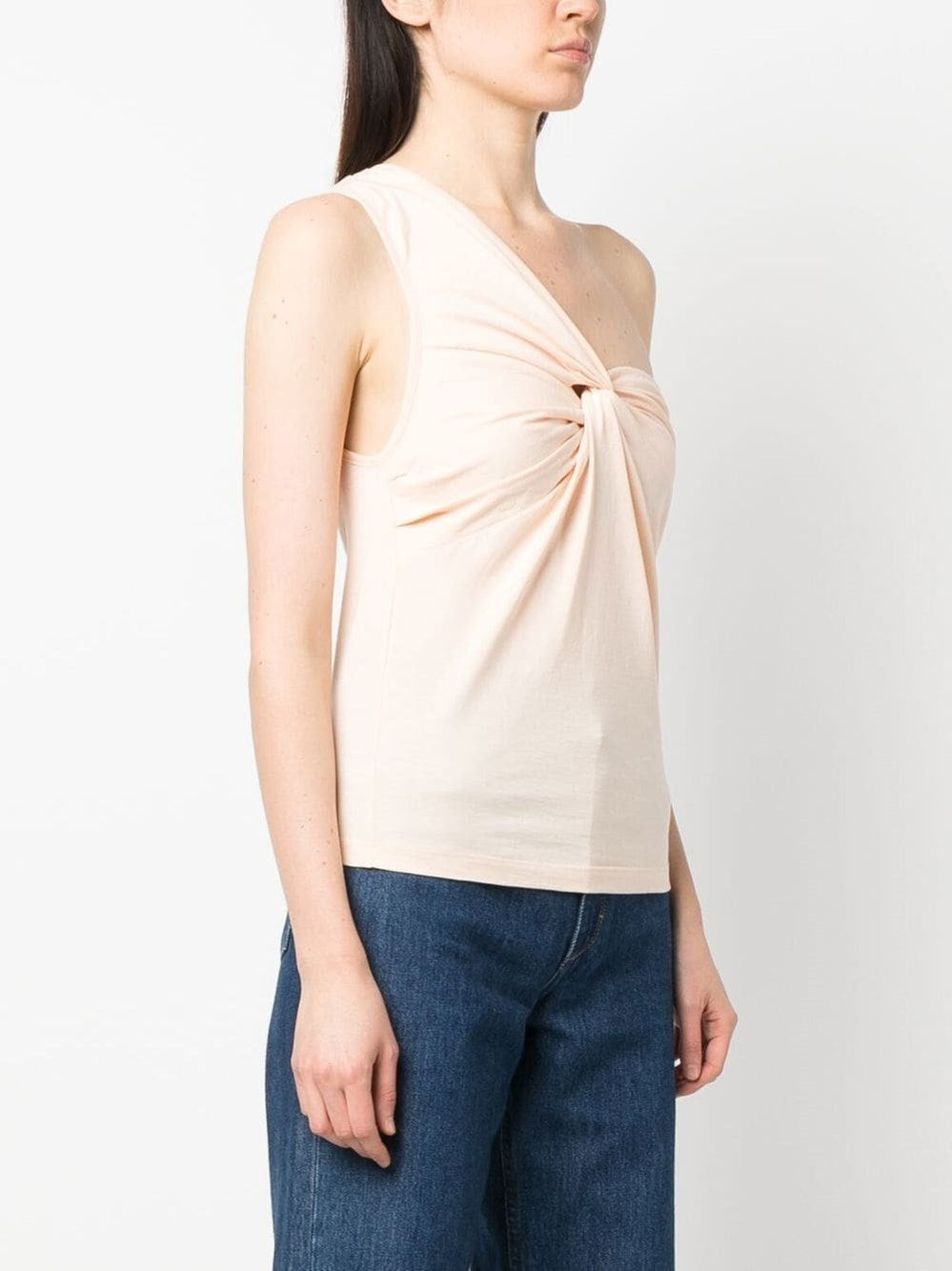 Forte_Forte Women Sand One-Shoulder Top FORTE FORTE