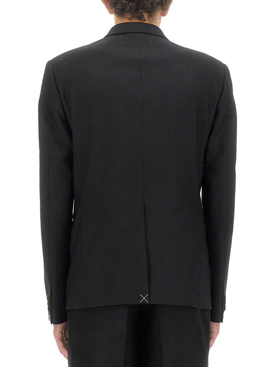 Versace Men Double-Breasted Blazer VERSACE