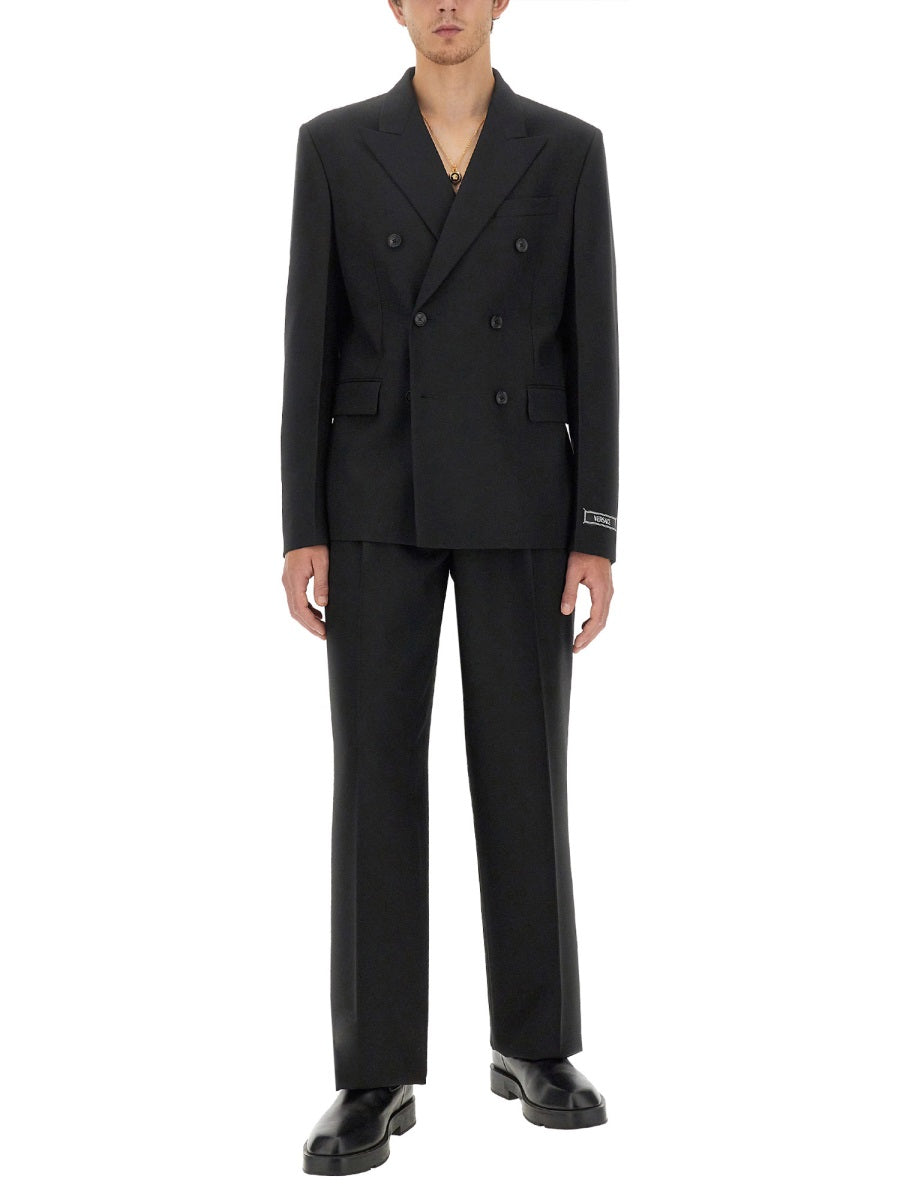 Versace Men Double-Breasted Blazer VERSACE
